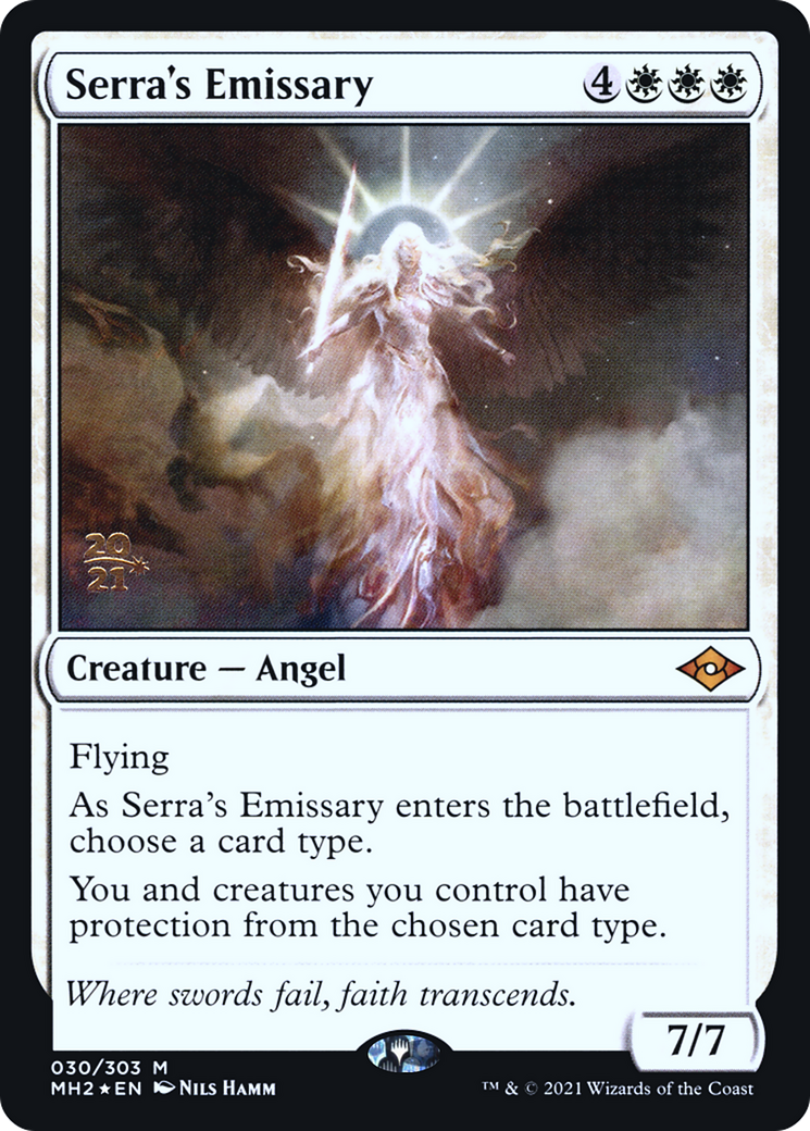 Serra's Emissary (PRE-30S) - Modern Horizons 2 Promos Foil