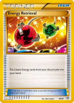 Energy Retrieval 99/98 - Ancient Origins Holofoil - Poke-Collect