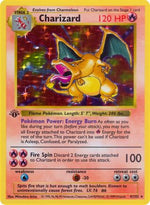 Charizard 4 - Base Set Shadowless 1st Edition Holofoil - Poke-Collect