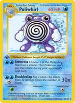Poliwhirl 38 - Base Set Shadowless 1st Edition - Poke-Collect