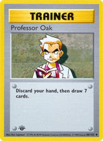 Professor Oak 88 - Base Set Shadowless Unlimited - Poke-Collect
