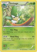 Simisage 6/162 - BREAKthrough Reverse Holofoil - Poke-Collect