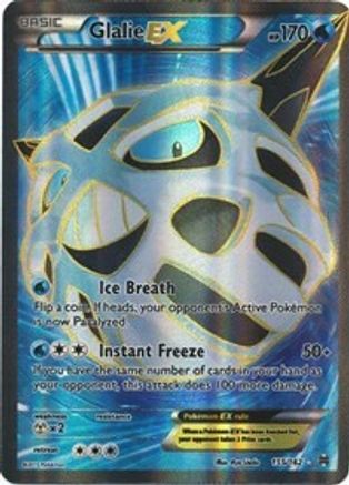 Glalie-EX 155/162 - BREAKthrough Holofoil - Poke-Collect