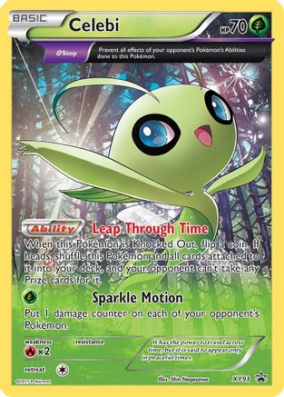 Celebi XY93/211 - XY Black Star Promos Holofoil - Poke-Collect