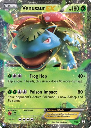 Venusaur-EX 1/83 - Generations Holofoil - Poke-Collect