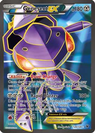 Genesect-EX 120/124 - Fates Collide Holofoil - Poke-Collect