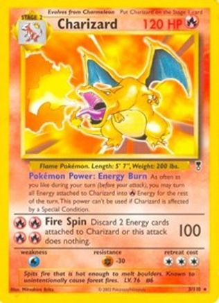 Charizard - 3/110 (WotC Legendary Collection) 3 - Deck Exclusives - Poke-Collect
