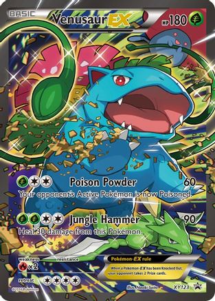 Venusaur-EX XY123/211 - XY Black Star Promos Holofoil - Poke-Collect