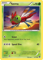 Yanma 6/114 - Steam Siege Reverse Holofoil - Poke-Collect