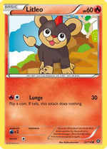Litleo 22/114 - Steam Siege - Poke-Collect