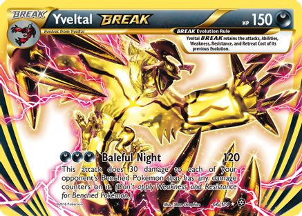 Yveltal BREAK 66/114 - Steam Siege Holofoil - Poke-Collect