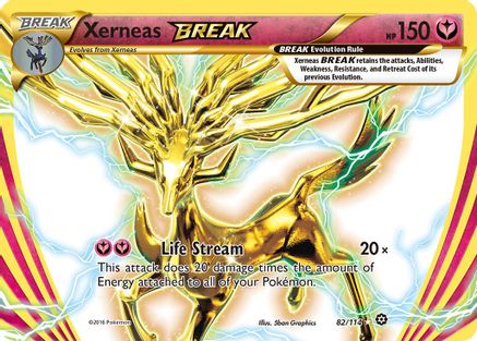 Xerneas BREAK 82/114 - Steam Siege Holofoil - Poke-Collect