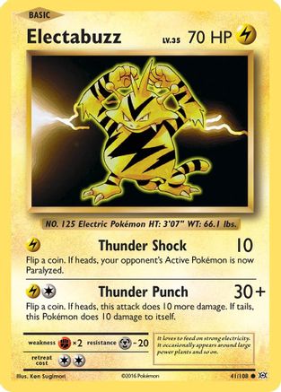 Electabuzz 41/108 - Evolutions - Poke-Collect