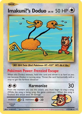 Imakuni?'s Doduo 112/108 - Evolutions - Poke-Collect