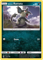 Alolan Rattata 76/149 - Sun & Moon Reverse Holofoil - Poke-Collect