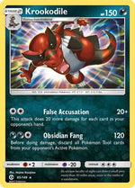 Krookodile 85/149 - Sun & Moon Reverse Holofoil - Poke-Collect