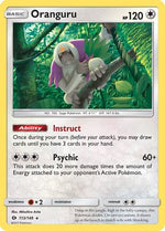 Oranguru 113/149 - Sun & Moon Reverse Holofoil - Poke-Collect