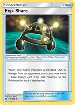 Exp. Share 118/149 - Sun & Moon - Poke-Collect