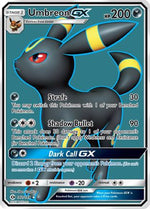 Umbreon-GX 142/149 - Sun & Moon Holofoil - Poke-Collect