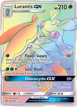 Lurantis-GX 150/149 - Sun & Moon Holofoil - Poke-Collect