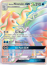 Alolan Ninetales-GX 150/145 - Guardians Rising Holofoil - Poke-Collect