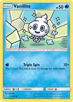 Vanillite 33/145 - Guardians Rising Reverse Holofoil - Poke-Collect