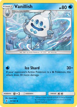 Vanillish 34/145 - Guardians Rising - Poke-Collect