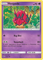 Venipede 56/147 - Burning Shadows Reverse Holofoil - Poke-Collect