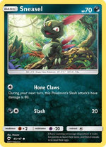 Sneasel 85/147 - Burning Shadows Reverse Holofoil - Poke-Collect