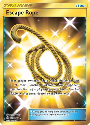 Escape Rope 163/147 - Burning Shadows Holofoil - Poke-Collect