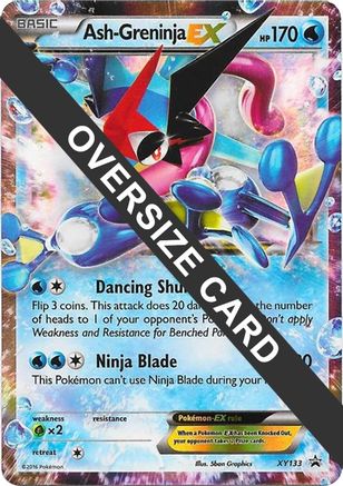 Ash-Greninja EX - XY133 (XY Black Star Promos) XY133 - Jumbo Cards Holofoil - Poke-Collect