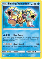 Shining Volcanion 27/73 - Shining Legends Holofoil - Poke-Collect