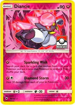 Diancie - 94/147 (Pokemon League) 94 - League & Championship Cards Reverse Holofoil - Poke-Collect