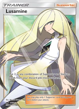 Lusamine 110/111 - Crimson Invasion Holofoil - Poke-Collect