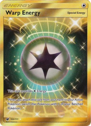 Warp Energy 123/111 - Crimson Invasion Holofoil - Poke-Collect