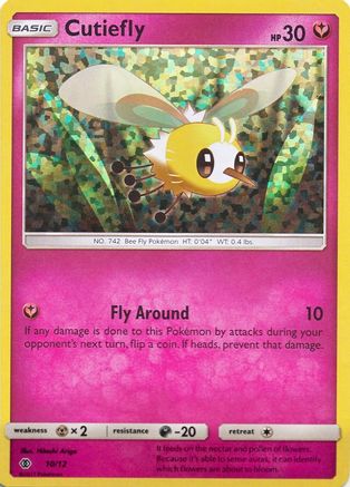 Cutiefly 10/12 - McDonalds Collection 2017 Holofoil - Poke-Collect
