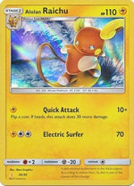 Alolan Raichu (#30 Holofoil) 30 - SM Trainer Kit Lycanroc & Alolan Raichu Holofoil - Poke-Collect