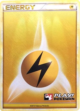 Lightning Energy (2010 Play! Pokemon) - League & Championship Cards Holofoil - Poke-Collect