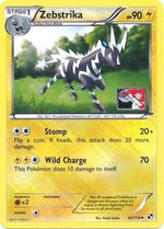 Zebstrika - 42/114 (League Promo) 42 - League & Championship Cards Reverse Holofoil - Poke-Collect