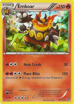 Emboar - 19/114 (Cracked Ice Holo) 19 - Deck Exclusives Holofoil - Poke-Collect