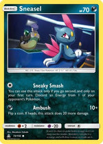 Sneasel 73/156 - Ultra Prism Reverse Holofoil - Poke-Collect