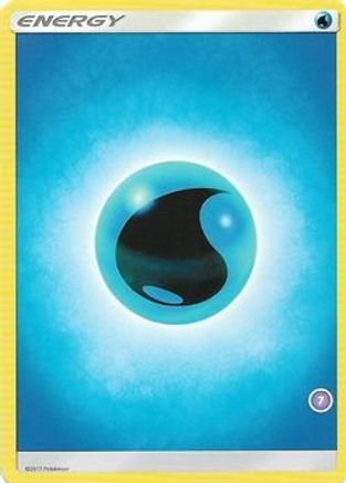 Water Energy (7) - SM Trainer Kit Alolan Sandslash & Alolan Ninetales - Poke-Collect