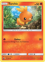 Torchic 25/168 - Celestial Storm Reverse Holofoil - Poke-Collect