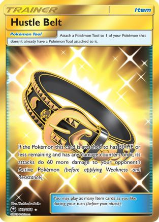 Hustle Belt 179/168 - Celestial Storm Holofoil - Poke-Collect