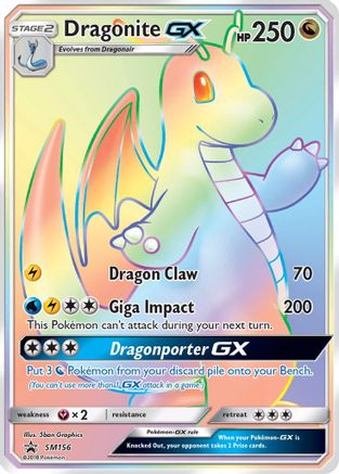 Dragonite-GX SM156/248 - SM Black Star Promos Holofoil - Poke-Collect