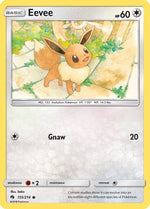 Eevee 155/214 - Lost Thunder Reverse Holofoil - Poke-Collect