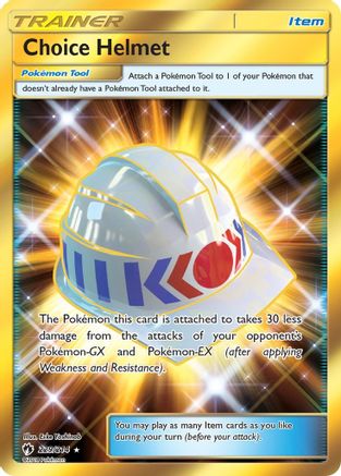 Choice Helmet 229/214 - Lost Thunder Holofoil - Poke-Collect