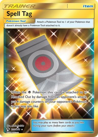 Spell Tag 235/214 - Lost Thunder Holofoil - Poke-Collect