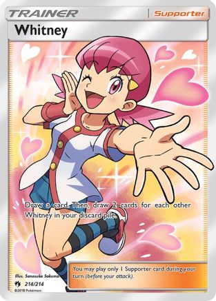 Whitney 214/214 - Lost Thunder Holofoil - Poke-Collect