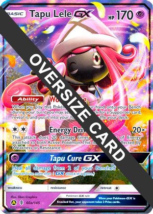 Tapu Lele GX - 60a/145 60a - Jumbo Cards Holofoil - Poke-Collect